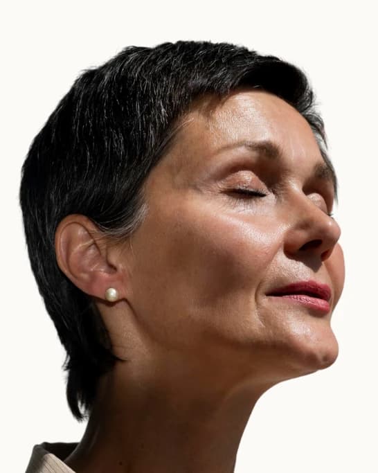 Enzimas recombinantes — perfil mandibular y contorno inferior del rostro